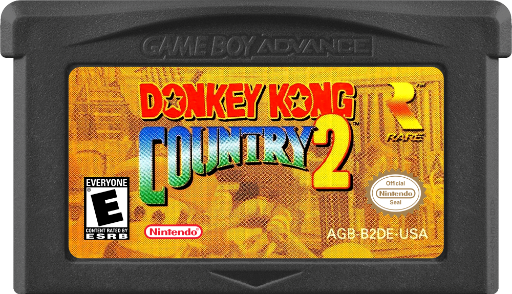 Donkey Kong Country 2 cartridge